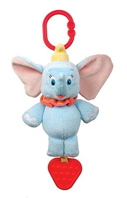 預購 美國帶回 Disney Dumbo 迪士尼可愛小飛象玩偶 嬰兒聲響玩具 嬰兒床掛飾 固齒器 新生兒 彌月禮 生日禮