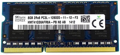 Hynix 8GB DDR3L-1600 PC3L-12800 筆記型電腦記憶體 APPLE MBP