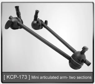 【控光後衛】KUPO KCP-173 迷你版的雙魔術頭鋁管