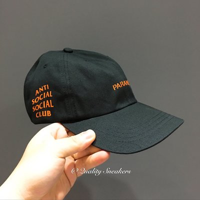 現貨 - Anti Social Social Club ASSC x Undefeated 老帽 帽子 黑 橘 黑色