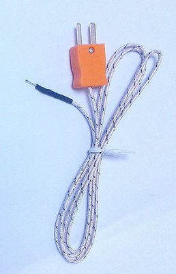 K型熱電偶  纖維熱偶線 測溫線 感溫線 k type 纖維感溫線 溫度傳感器 TP01