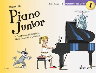 【599免運費】PIANO JUNIOR: PERFORMANCE BOOK 1 VOL.1【Schott Music】