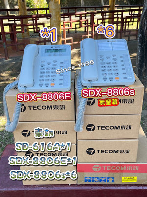 Since 1995–東訊SD-616套裝1+7