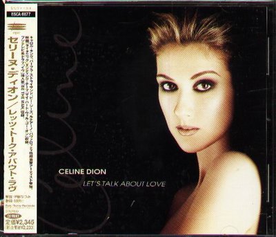 K - Celine Dion - Let's Talk about Love - 日版 +1BONUS+OBI