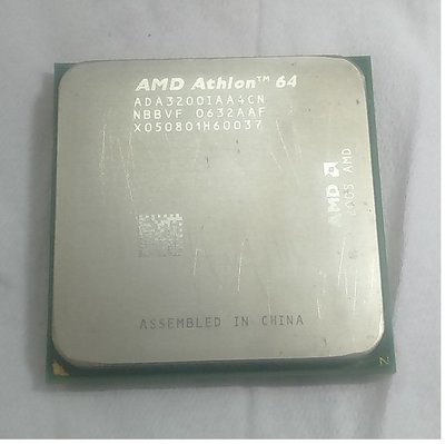 AMD Athlon64 3200+ CPU 附贈 原廠風扇+散熱器