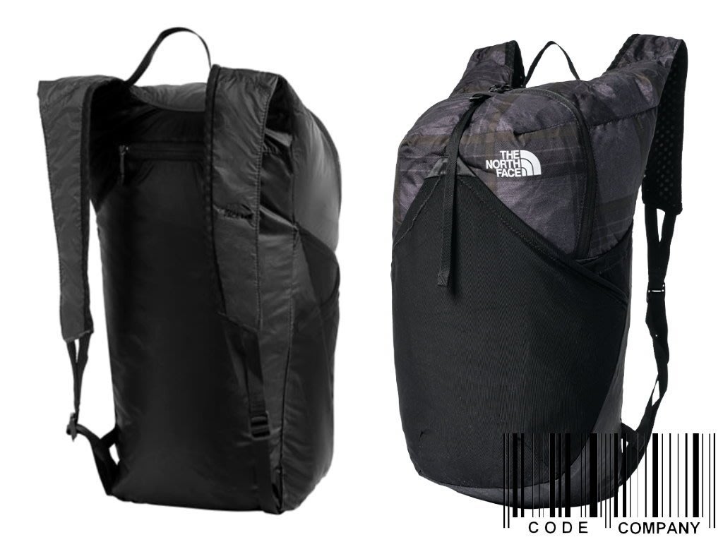 CodE= THE NORTH FACE FLYWEIGHT BACKPACK 攻頂後背包(黑格紋