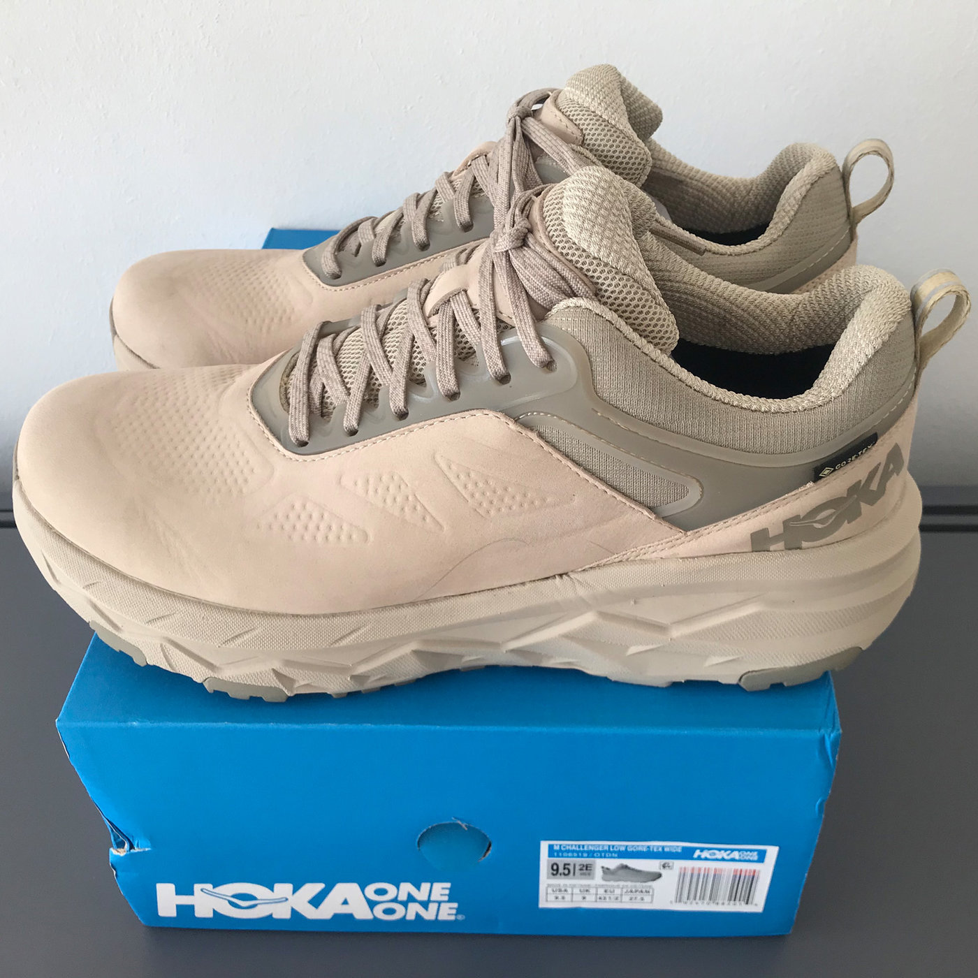 限時 正貨HOKA ONE ONE CHALLENGER LOW 挑戰者 GORE-TEX防水 越野男鞋 厚底 戶外鞋