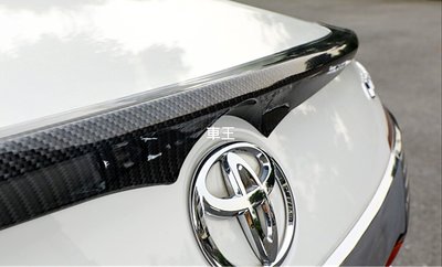 【車王汽車精品百貨】Toyota 豐田 Altis 11代 11.5代 碳纖維紋 卡夢 改裝尾翼 定風翼 導流板