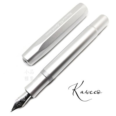 =小品雅集=德國 Kaweco AL Sport 鋼筆（銀白款）