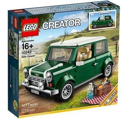 全新未拆(只有1盒)LEGO 樂高 lego 10242 MINI Cooper （請先問與答)