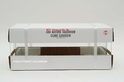 ◎ 水族之森 ◎ 日本 ADA Cube Garden = 頂級超白玻璃缸 45F 45X27X20cm 5mm 新規