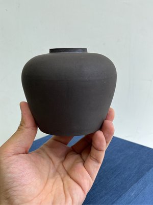 早期收藏老件茶道茶壺宜興紫砂茶葉罐