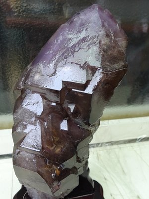 ~shalin-crystal~紫三輪權杖骨幹水晶~4.063公斤~低價起標!!不錯喔!