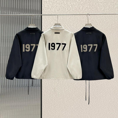 FOG夾克essentials高品梭織1977植絨休閒教練夾克衝鋒衣外套男潮
