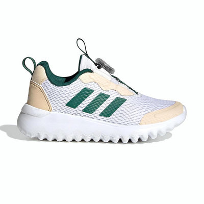 Adidas Activeflex BOA 3.0 K 中大童 白綠色 旋轉按鈕 休閒鞋 IG0587