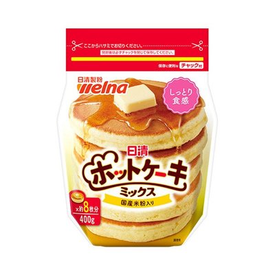 +東瀛go+日清製粉 日清經典鬆餅粉 400g 鬆餅粉 甜點材料 日本產米粉 鬆餅 NISSIN 日本必買 日本原裝