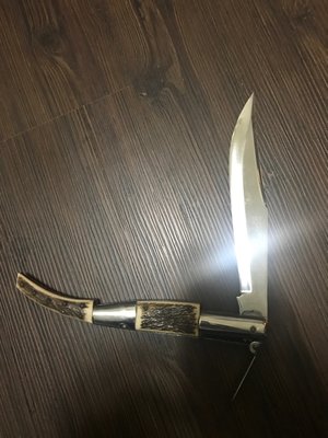 西班牙製SANTA 折疊鹿角刀