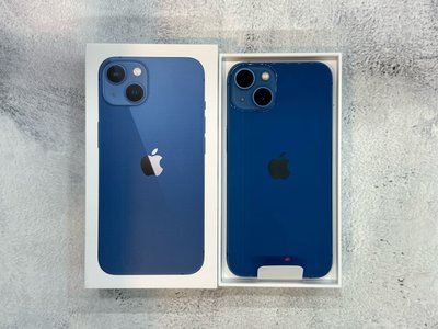 🌚福利二手機 iPhone 13 256G 藍色 台灣公司貨 90%