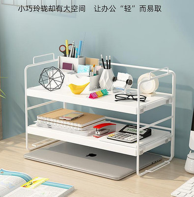 廠家出貨簡易置物架 桌上書架收納置物架簡易家用學生書桌儲物櫃子床頭飄窗桌面小書架