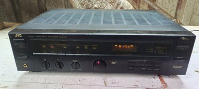 （五角銅板）日本製JVC RX-206BK 二聲道收音綜合擴大機