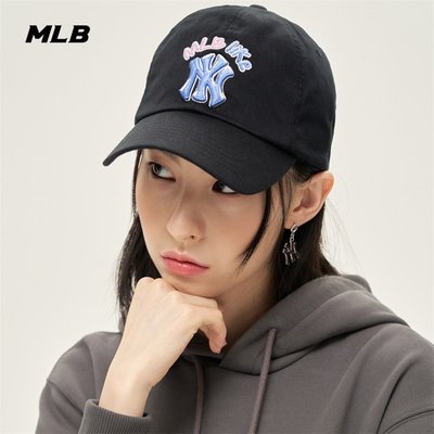 【熱賣精選】MLB官方 男女帽子NY棒球帽LIKE運動防曬鴨舌帽21年秋季新款CP035