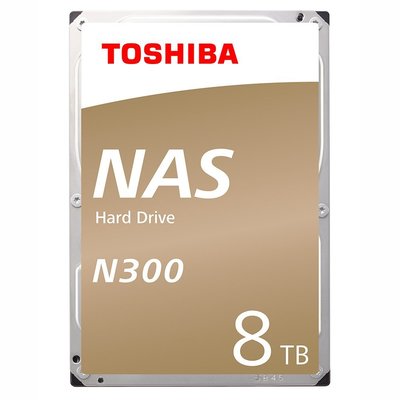 《Ousen現代的舖》Toshiba N300 3.5吋8TB 7200RPM NAS硬碟 (HDWN180AZSTA)