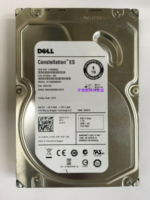 DELL R410 R420 R430 R510 R520原裝1T 7.2K 3.5 SAS 伺服器硬碟