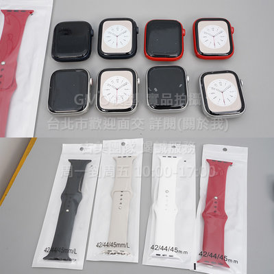 GMO模型 現貨 精仿 錶面含錶帶Apple蘋果Watch S8手錶S8代展示Dummy 道具交差拍片拍戲假機