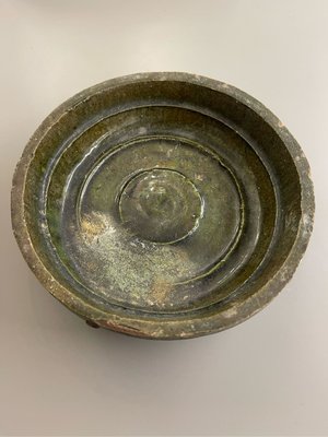 漢 緑釉 壺 MA324-