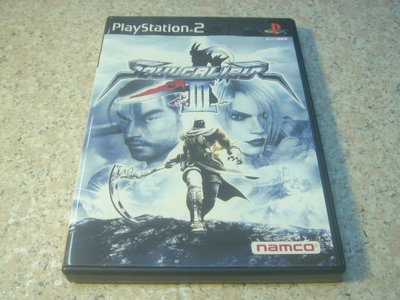 PS2 劍魂3 Soul Calibur 3 英文版 直購價600元 桃園《蝦米小鋪》