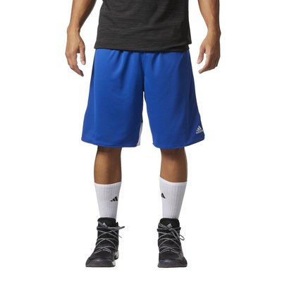 Adidas 男 基本款 Crazy Explosive單面穿 籃球褲 褲子 短褲 BQ7763 寶藍白 公司貨