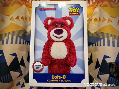 全新現貨 BE@RBRICK Lots-O COSTUME Ver. 400% 玩具總動員 抱哥 熊抱哥 勞蘇