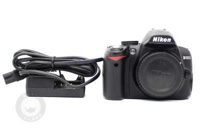 【高雄青蘋果3C】NIKON D3000 單機身 單眼相機 APS-C 二手相機 快門:121XX 二手相機#85669