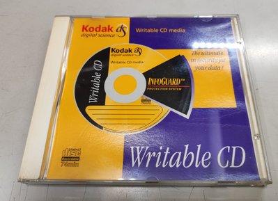 Kodak柯達百年金光碟 74min 650MB (1996 Made in Mexico)-珍藏絕版品CD-R(已拆)