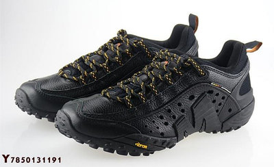 Merrell男鞋戶外低幫運動系帶透氣輕便登山鞋