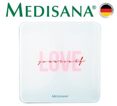 現貨  全新~~【Medisana】Love Me 體重計 (PS445)