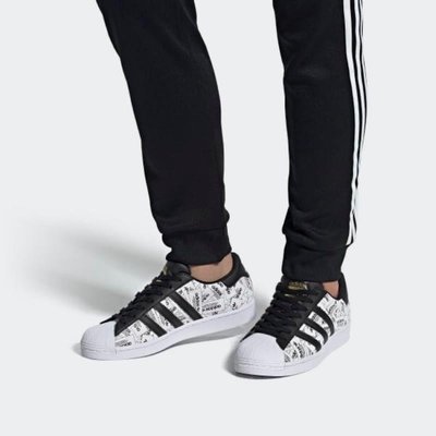 Adidas Originals SuperStar Reflective Labels 貝殼鞋 黑白 反光FV2819