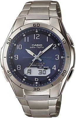 日本正版 CASIO 卡西歐 WAVE CEPTOR WVA-M640TD-2AJF 電波錶 男錶 太陽能充電 日本代購