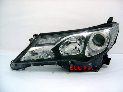 【UCC車趴】TOYOTA 豐田 RAV4 13 14 15 原廠型 日行燈版 晶鑽大燈 (TYC製) 一邊4800