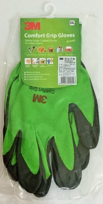 現貨 韓國製造 3M亮彩舒適型止滑/耐磨手套(綠色-尺寸XXL) 安全手套 工作手套 生活好幫手