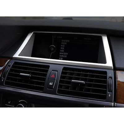 台灣現貨BMW E70 E71 X5 X6 螢幕 冷氣 出風口 CIC 不銹鋼 裝飾 冷氣口 儀表板 避光墊