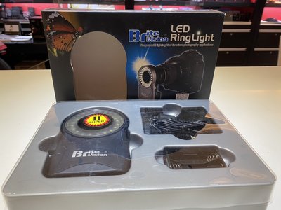 【日光徠卡相機台中】BRITE VISION LED光學環型持續燈(58MM) 出清 特價 只有一個
