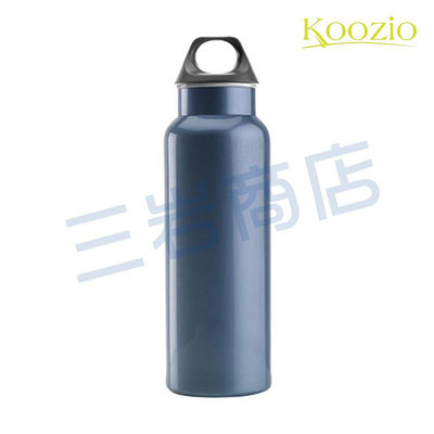 Koozio經典水瓶1000ml (寶格藍)(不鏽鋼水瓶/水壺 /不銹鋼杯/ 隨手杯/ 環保杯) Koozio原廠專賣