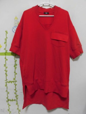 衣市藍~asics Onitsuka Tiger 短袖T恤 (M~紅~) (230402)