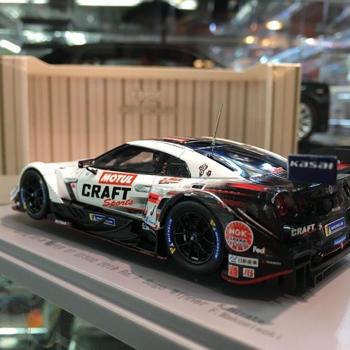 EBBRO 45712 CRAFTSPORTS MOTUL GT-R SUPER GT GT500 1/43 總代理商