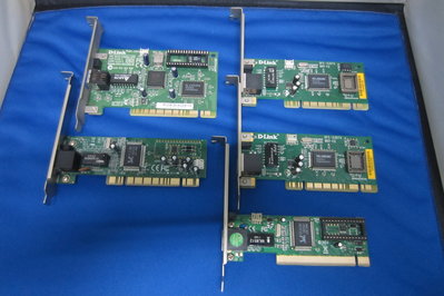 PCI 網路卡 10/100M 中古良品 5張 WIN7 WIN10