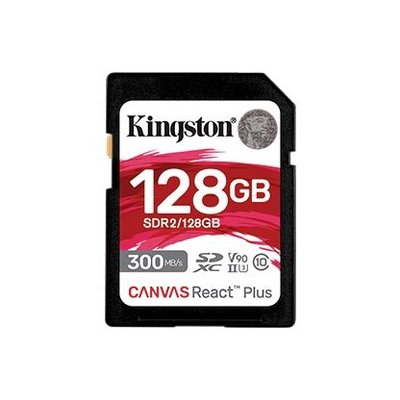 萬佳國際 現貨免運 Kingston 金士頓 CANVAS 128GB UHS-II 300MB/260MB SD記憶卡 Eos R7 R6 A73 A7C適用
