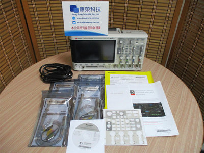 康榮科技二手儀器Keysight DSOX2024A 200MHz 4CH Oscilloscope示波器附探棒