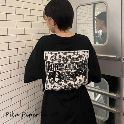 Pied Piper日本代購 GV046 RODEO CROWNS背後拼貼長版T恤