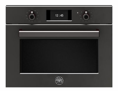 唯鼎國際【義大利BERTAZZONI】嵌入式45cm微波烤箱 F457PROMWTN  38公升 碳黑色